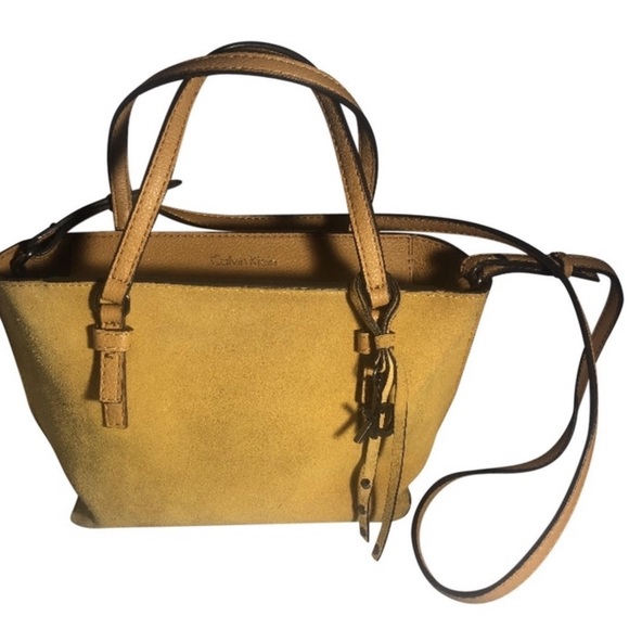 Calvin Klein Handbags - Mustard Colored Calvin Klein Purse